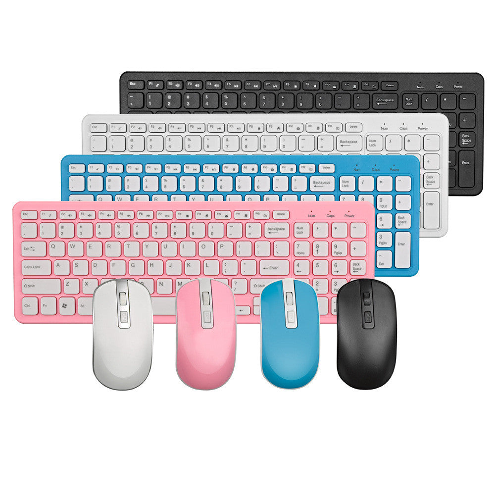 Wireless Mouse Keyboard Set Business Keyboard Desktop