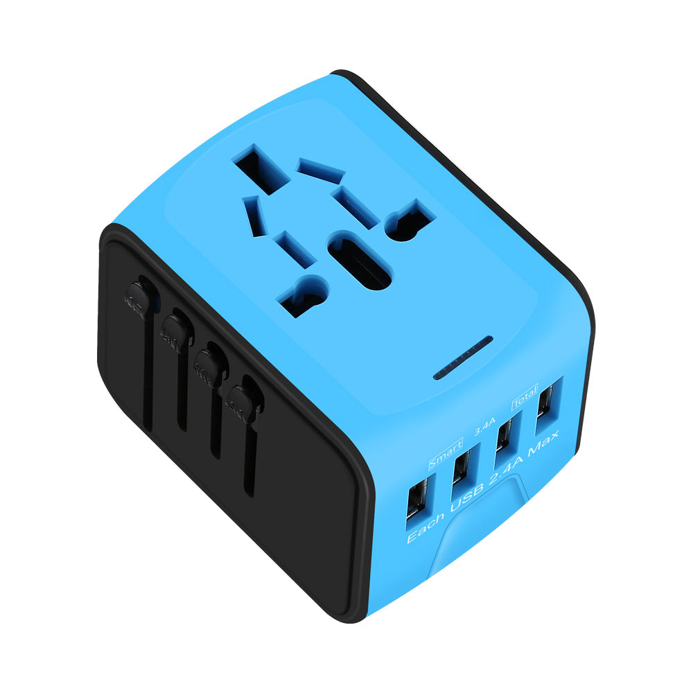 Travel Multifunctional 4 Charging Dock USB Converter